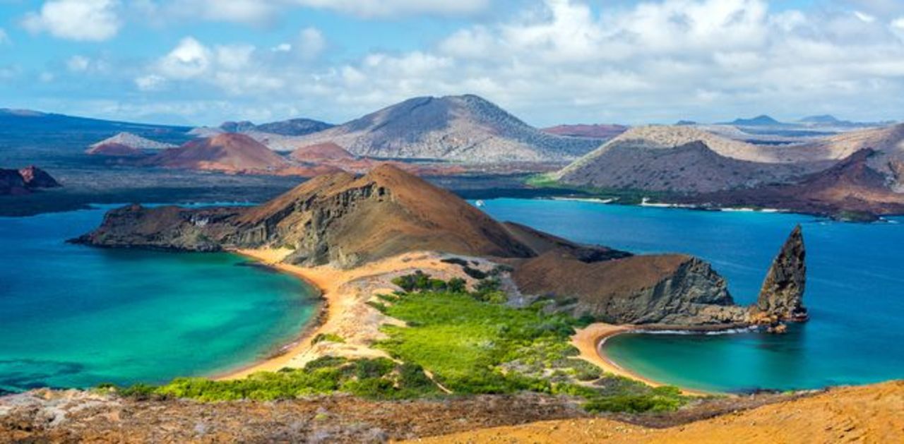 Lagune auf den Galapagosinseln